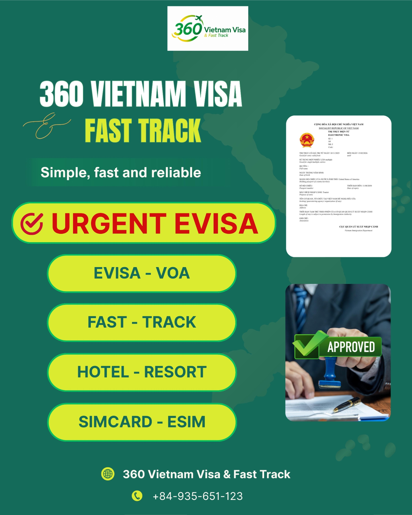 360 Vietnam Visa Services